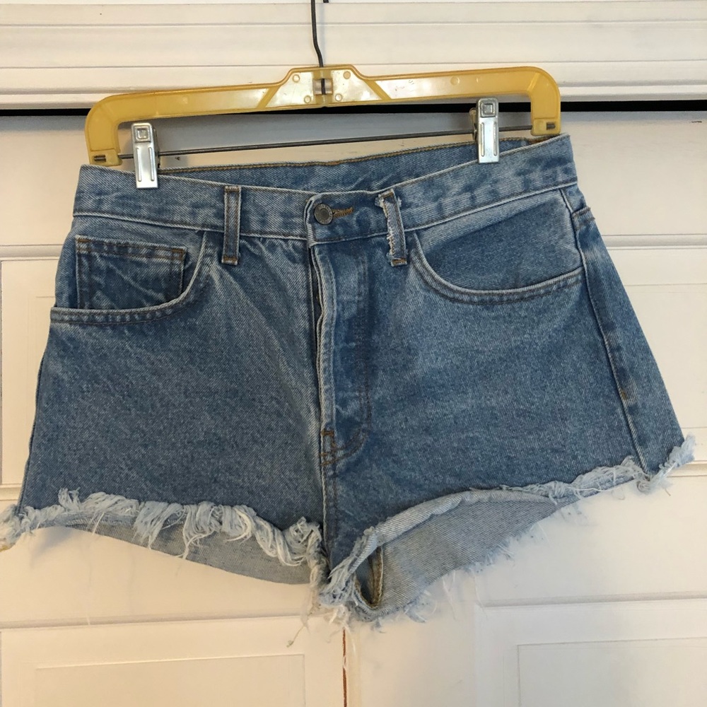 Jean cutoff shorts